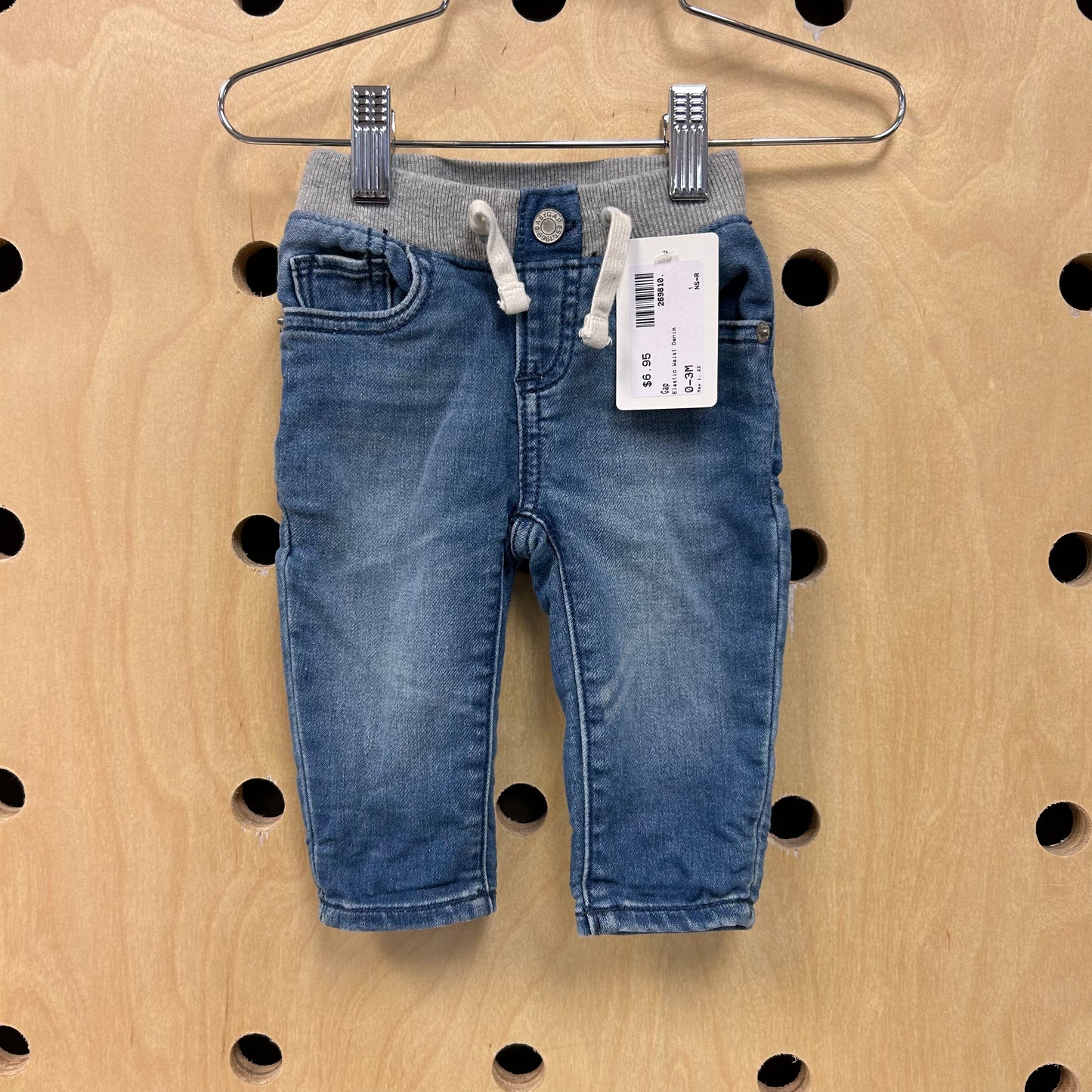 Elastic Waist Denim