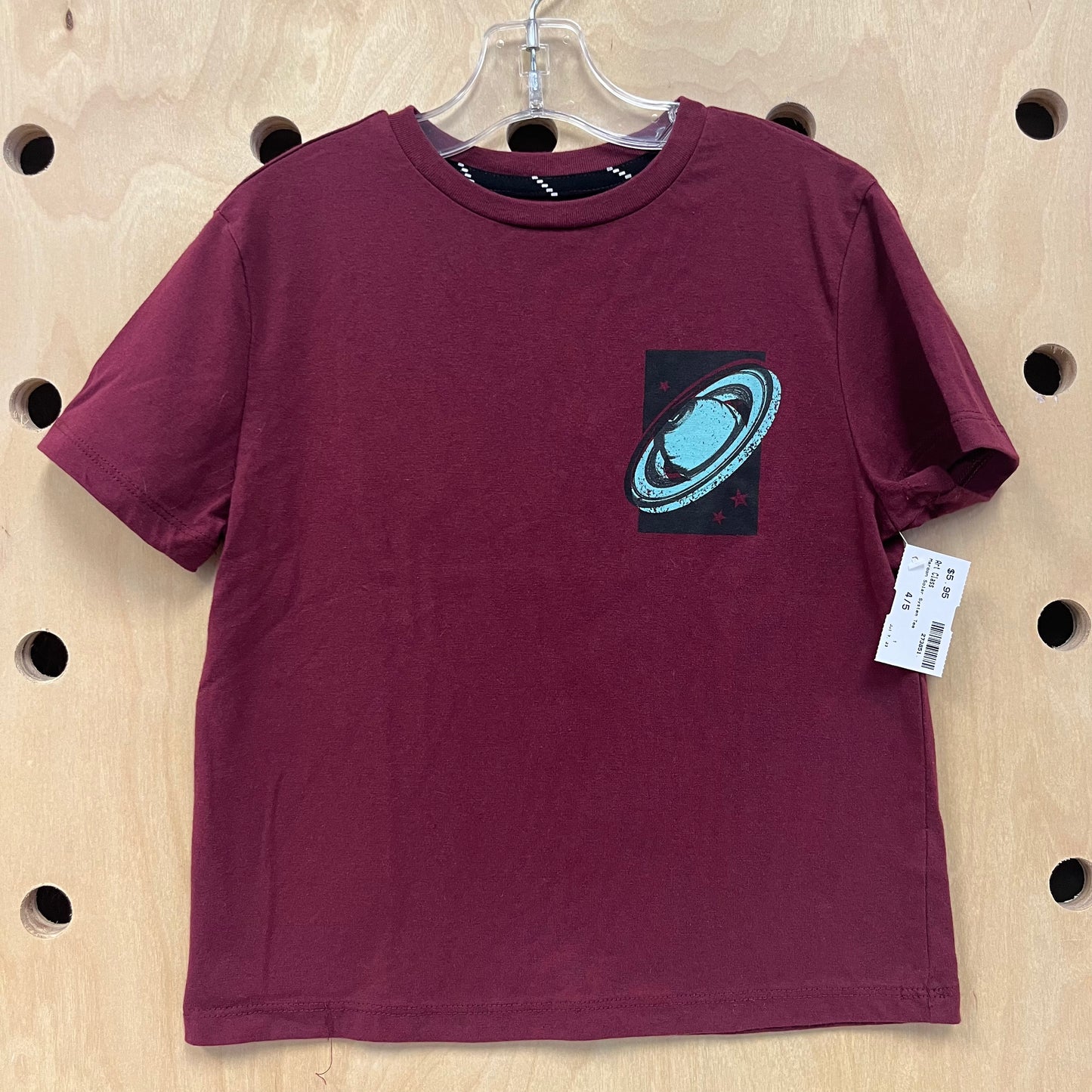 Maroon Solar System Tee