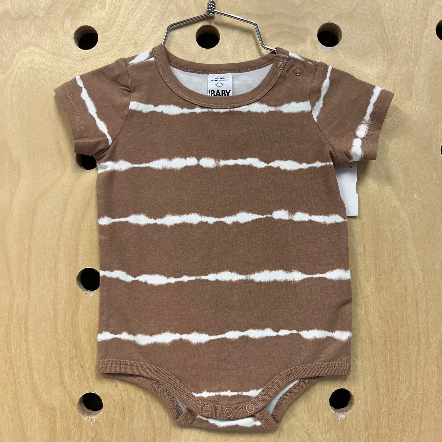 Tan+White Tie Dyed Bodysuit NEW!