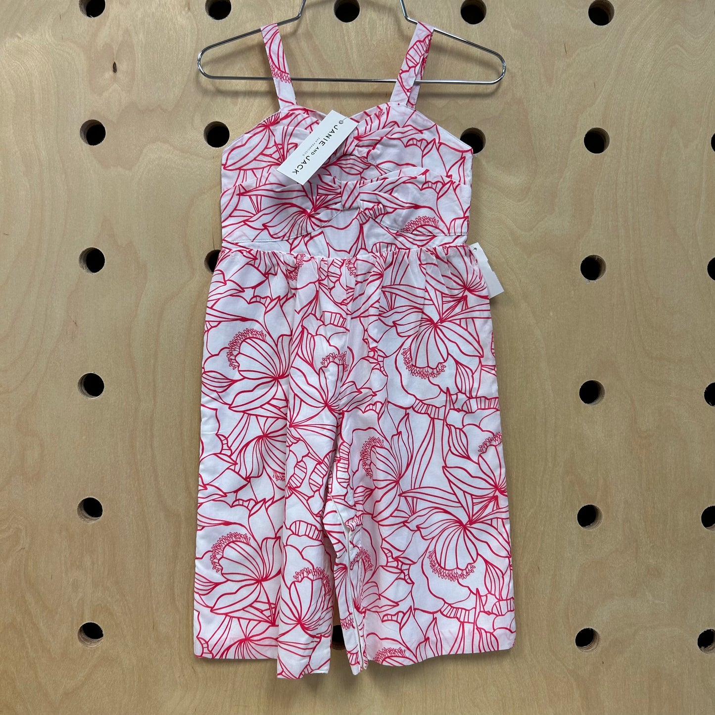 White & Pink Jumpsuit NEW!