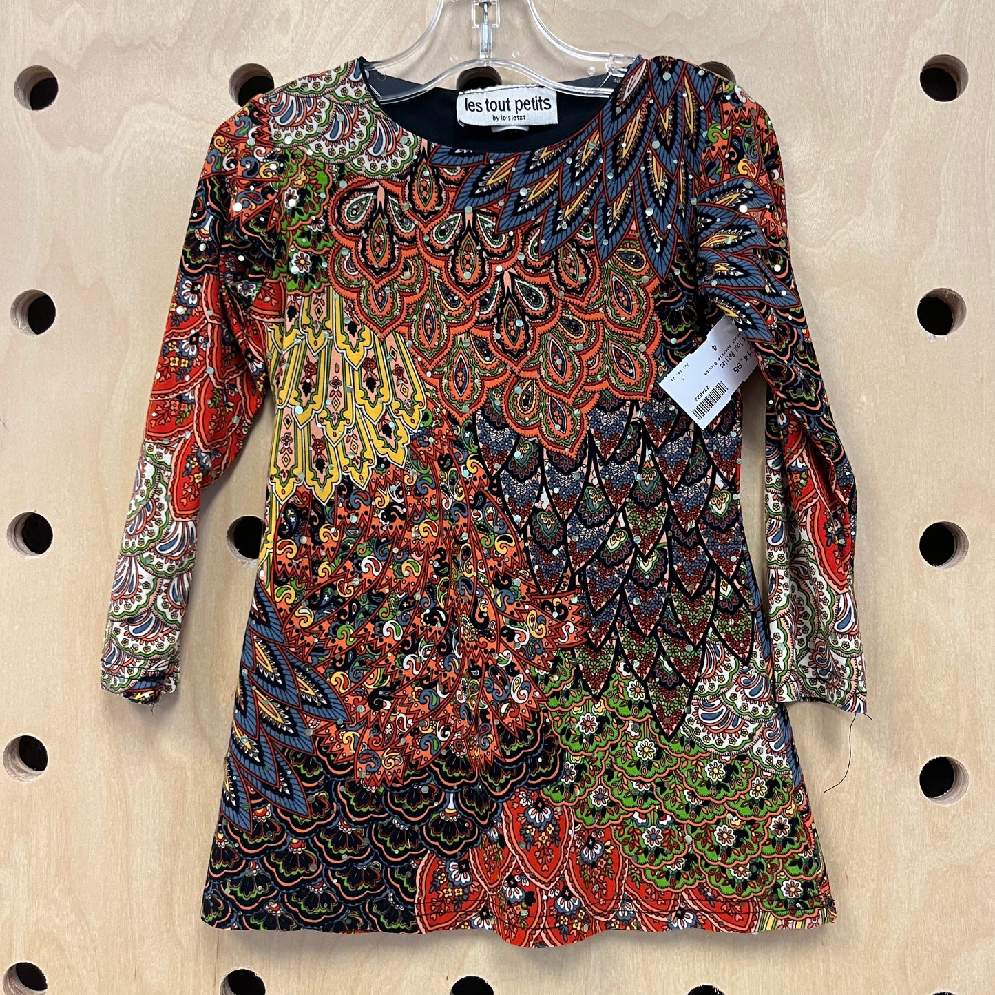 Peacock Sparkle Tunic