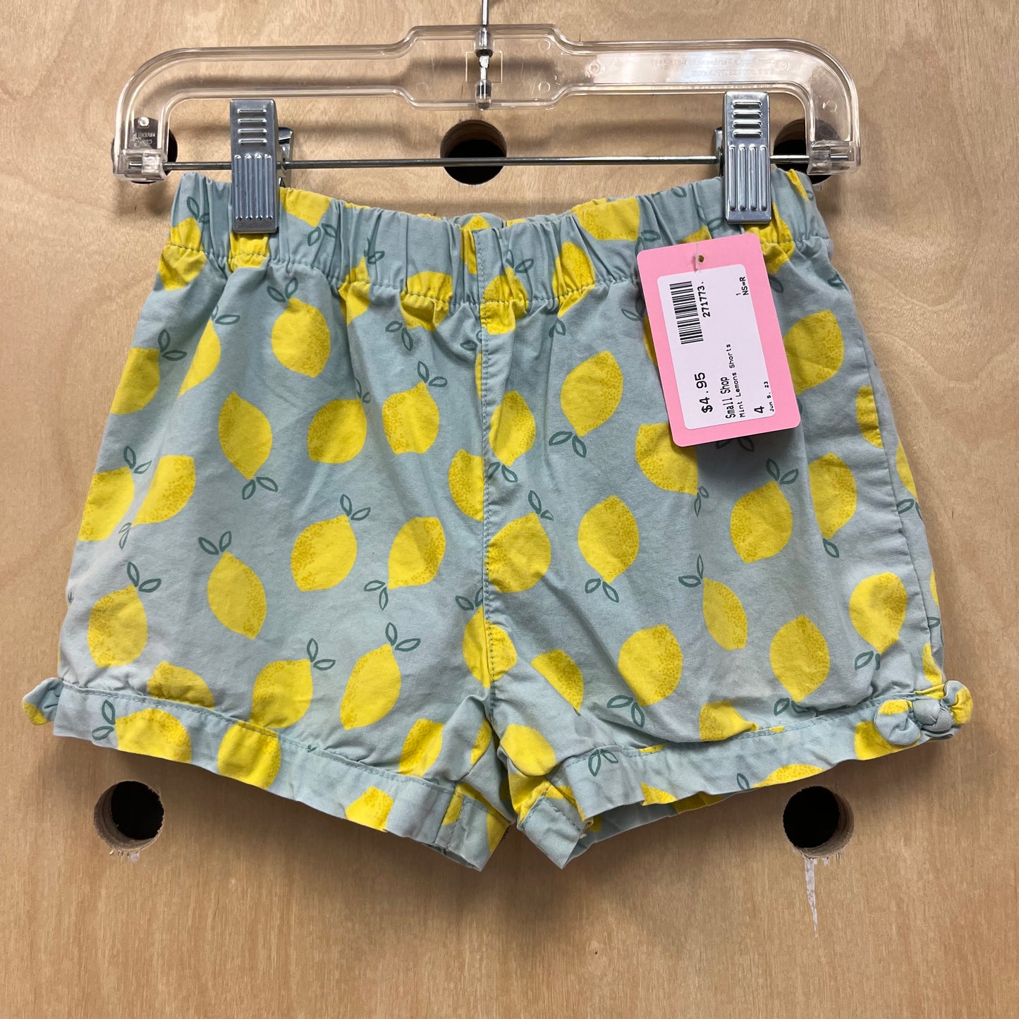 Mint Lemons Shorts
