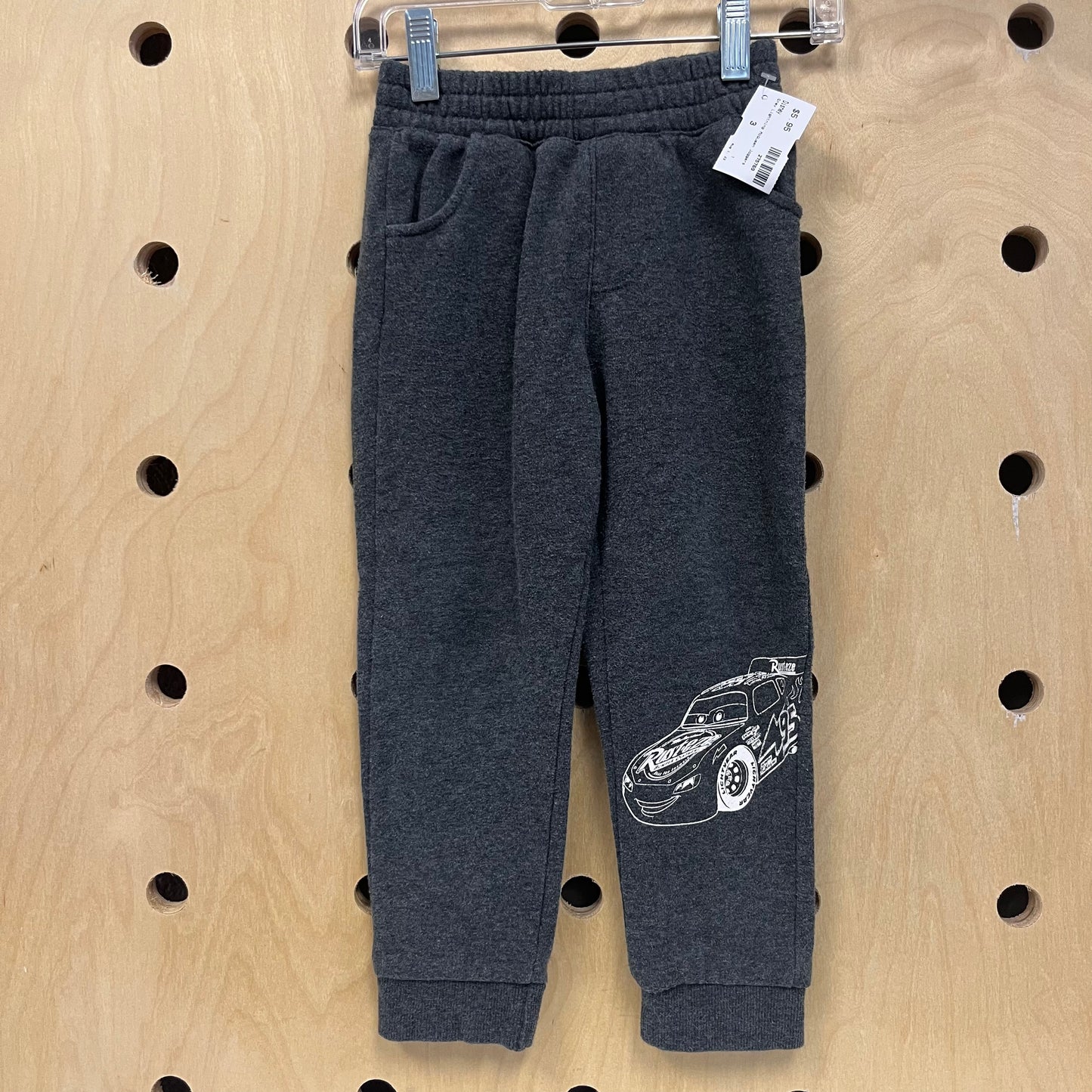 Grey Lightning McQueen Joggers