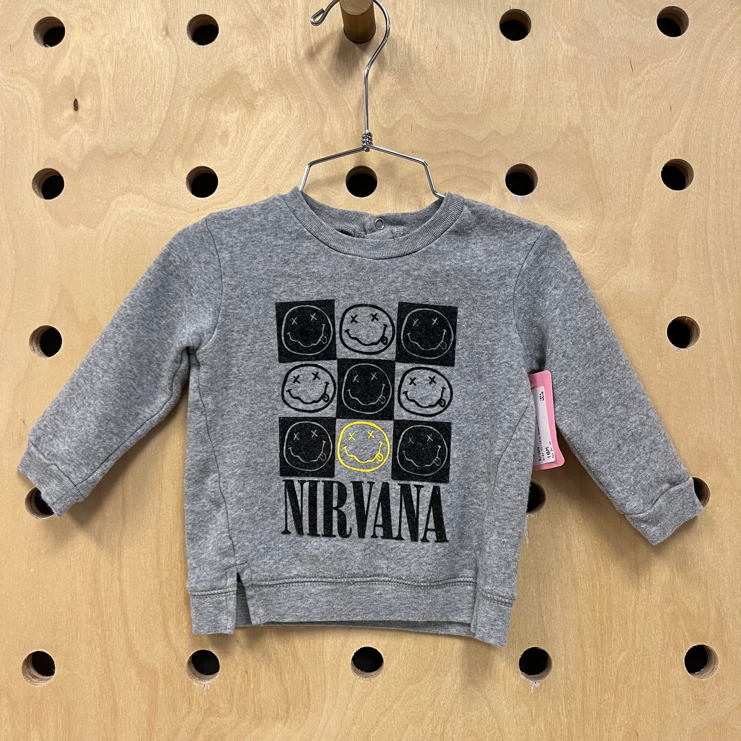 Grey Nirvana Sweatshirt