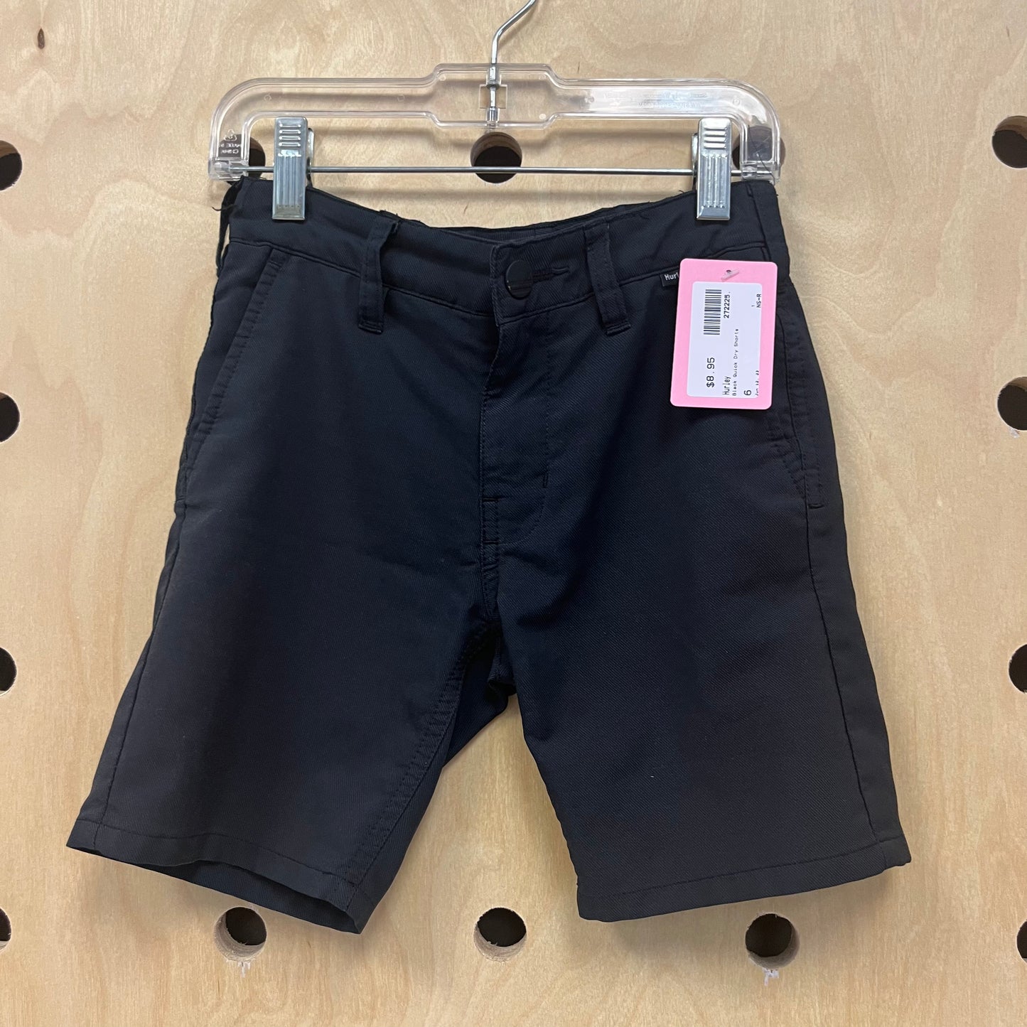 Black Quick Dry Shorts