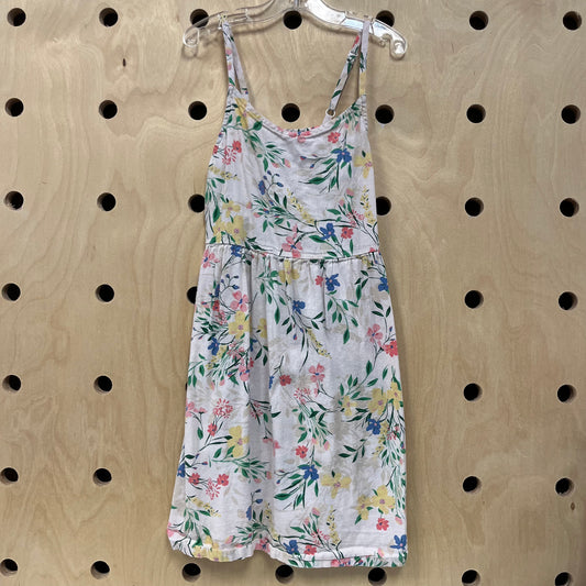 Cream Floral Dress