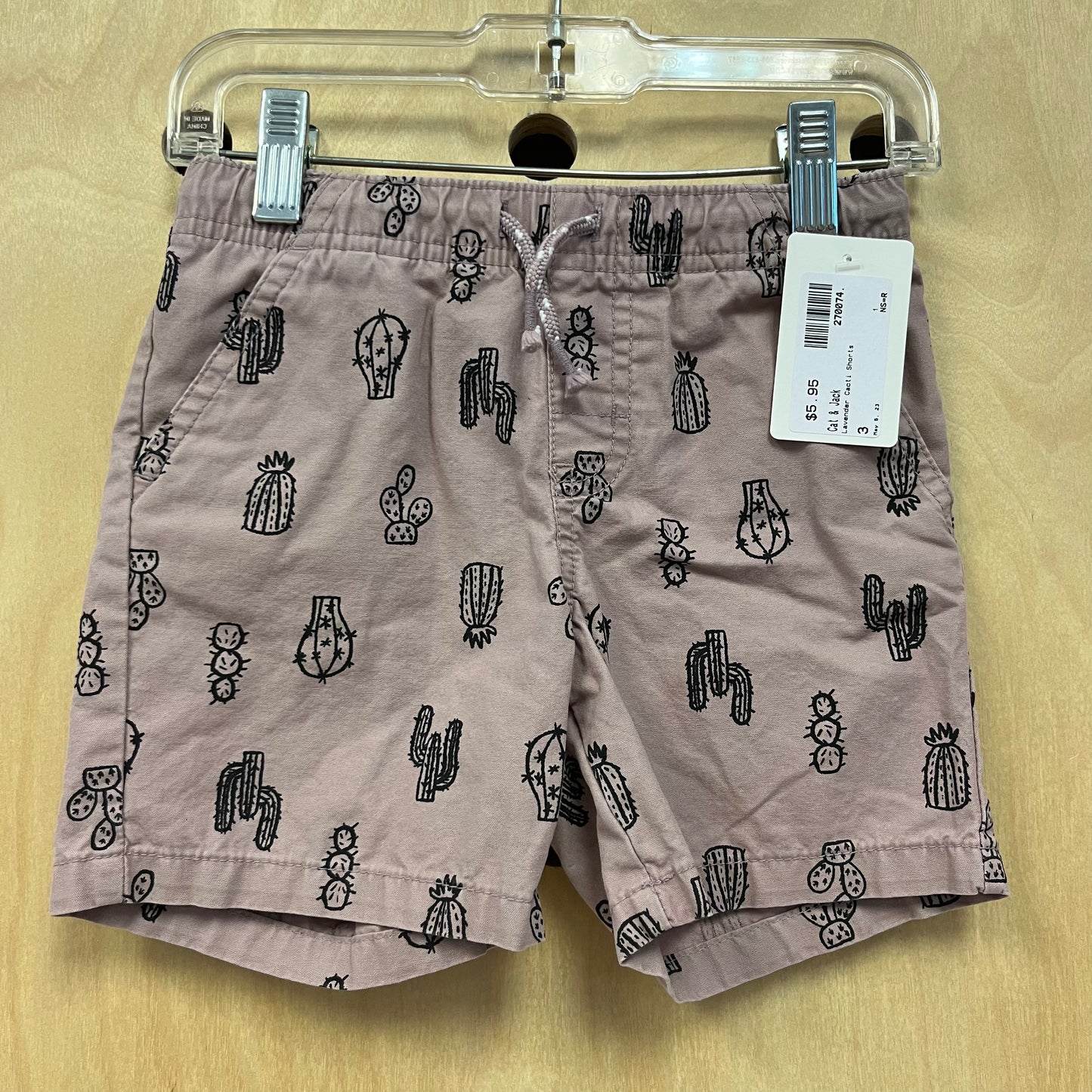 Lavender Cacti Shorts