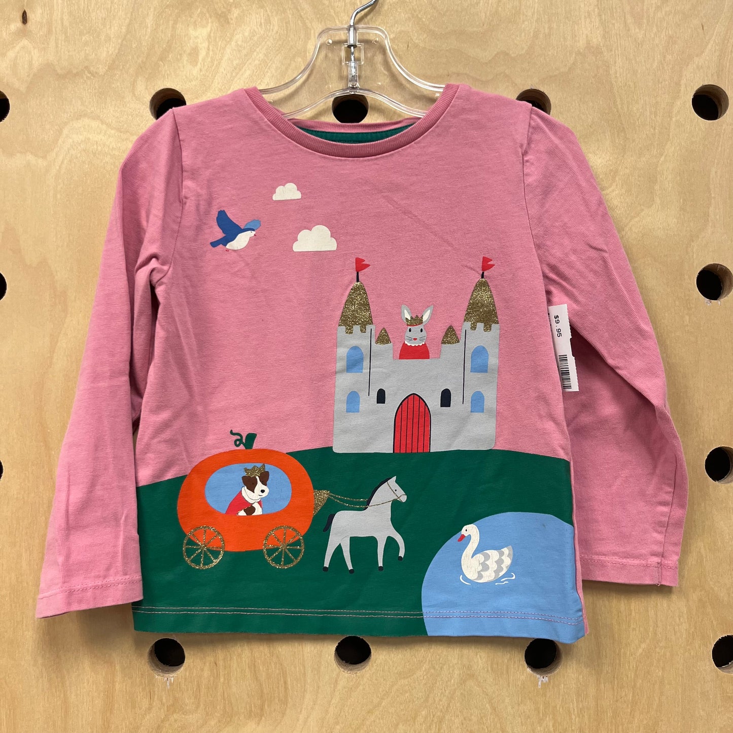 Pink Rabbit Princess Graphic Tee