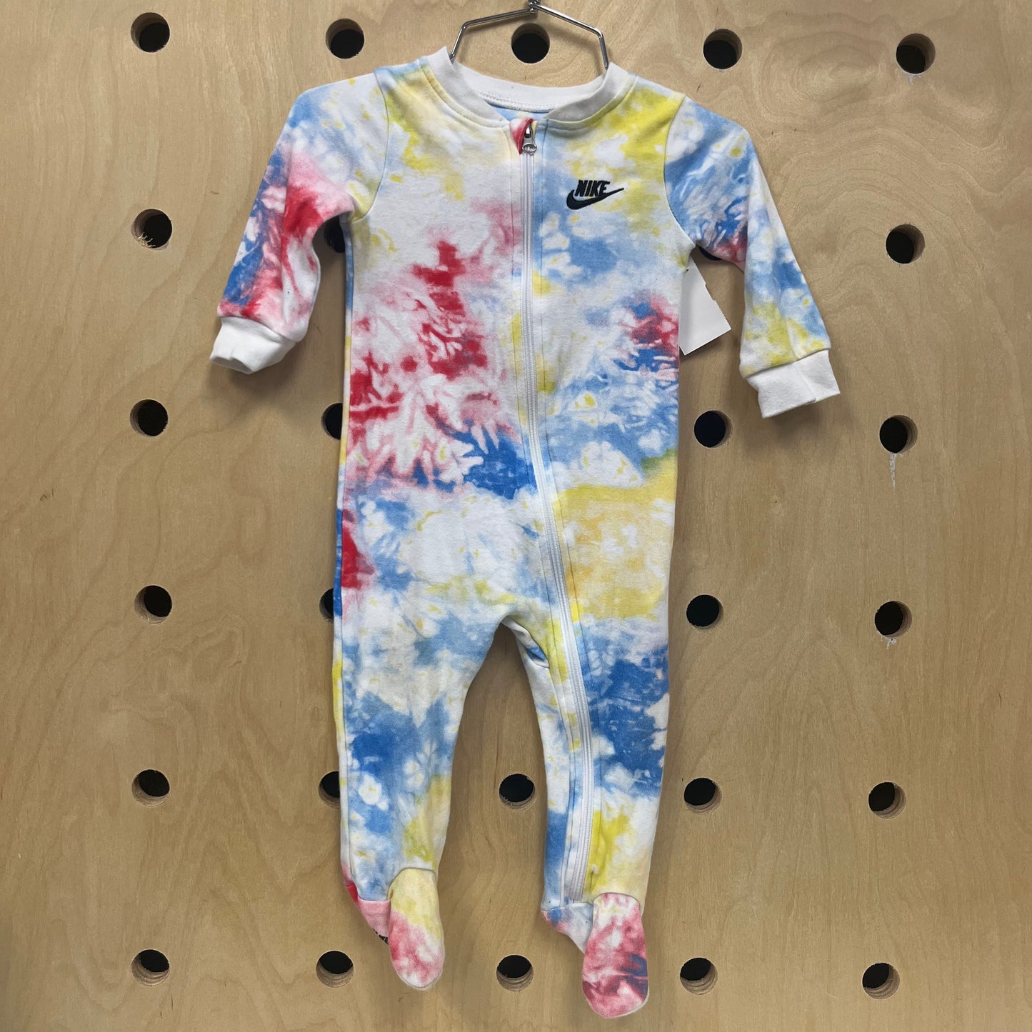 Rainbow Tie Dye Nike Romper