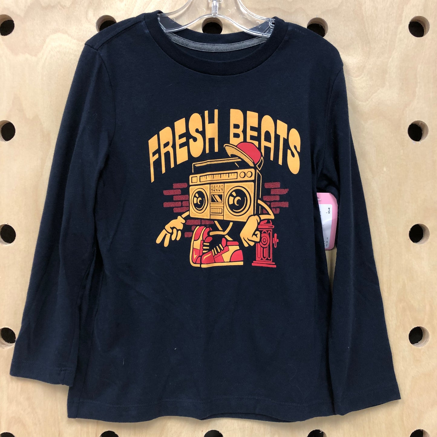 Blue Fresh Beats Long Sleeve Tee