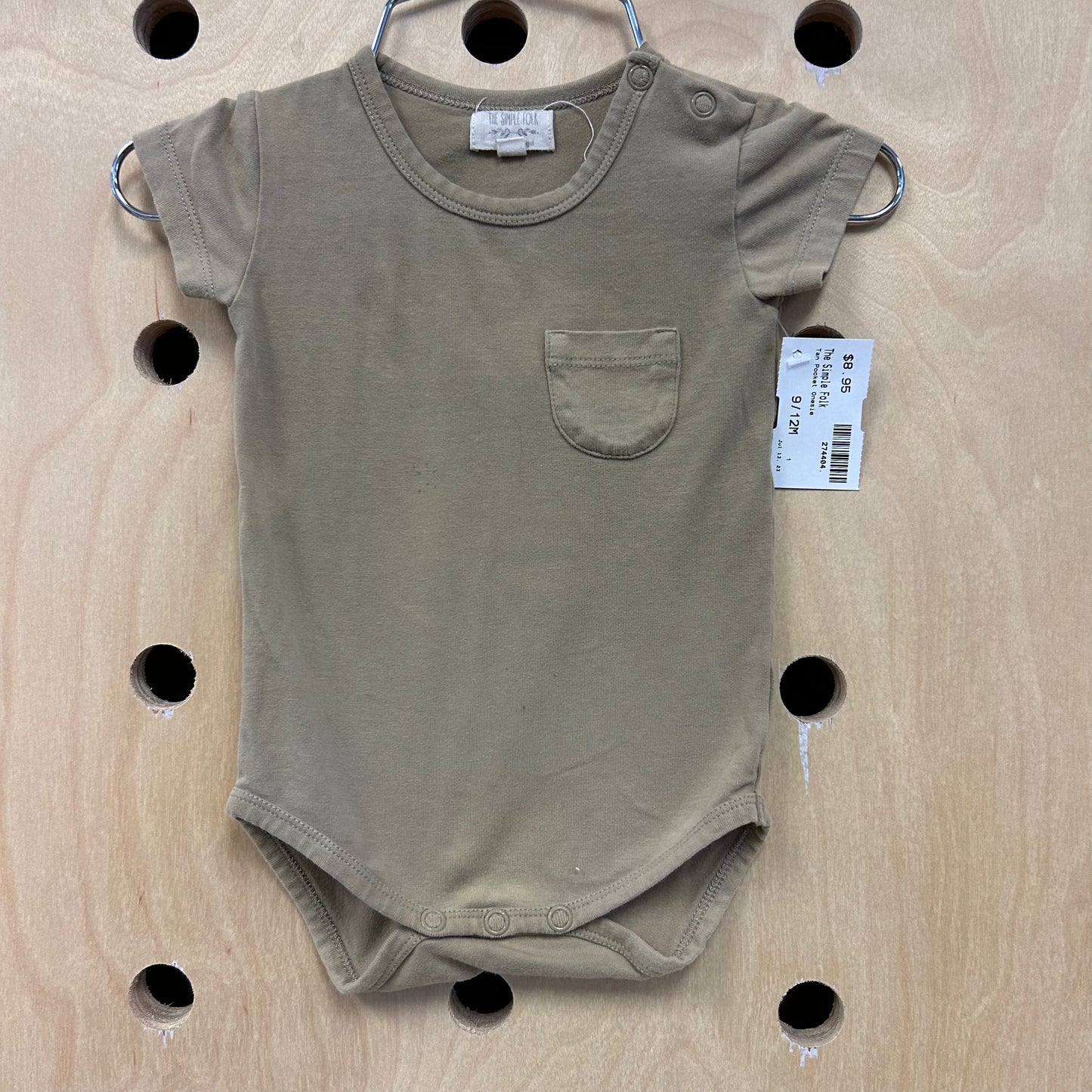 Tan Pocket Bodysuit