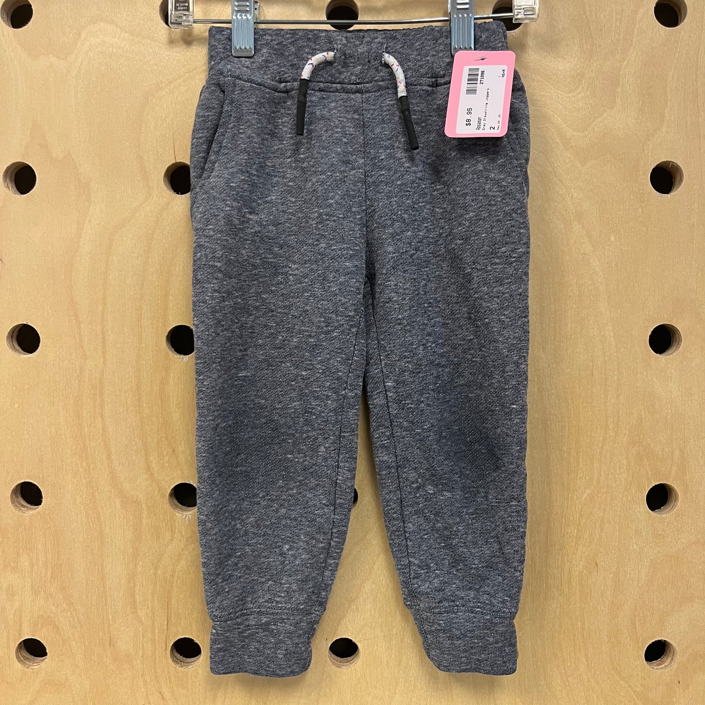 Grey Drawstring Joggers