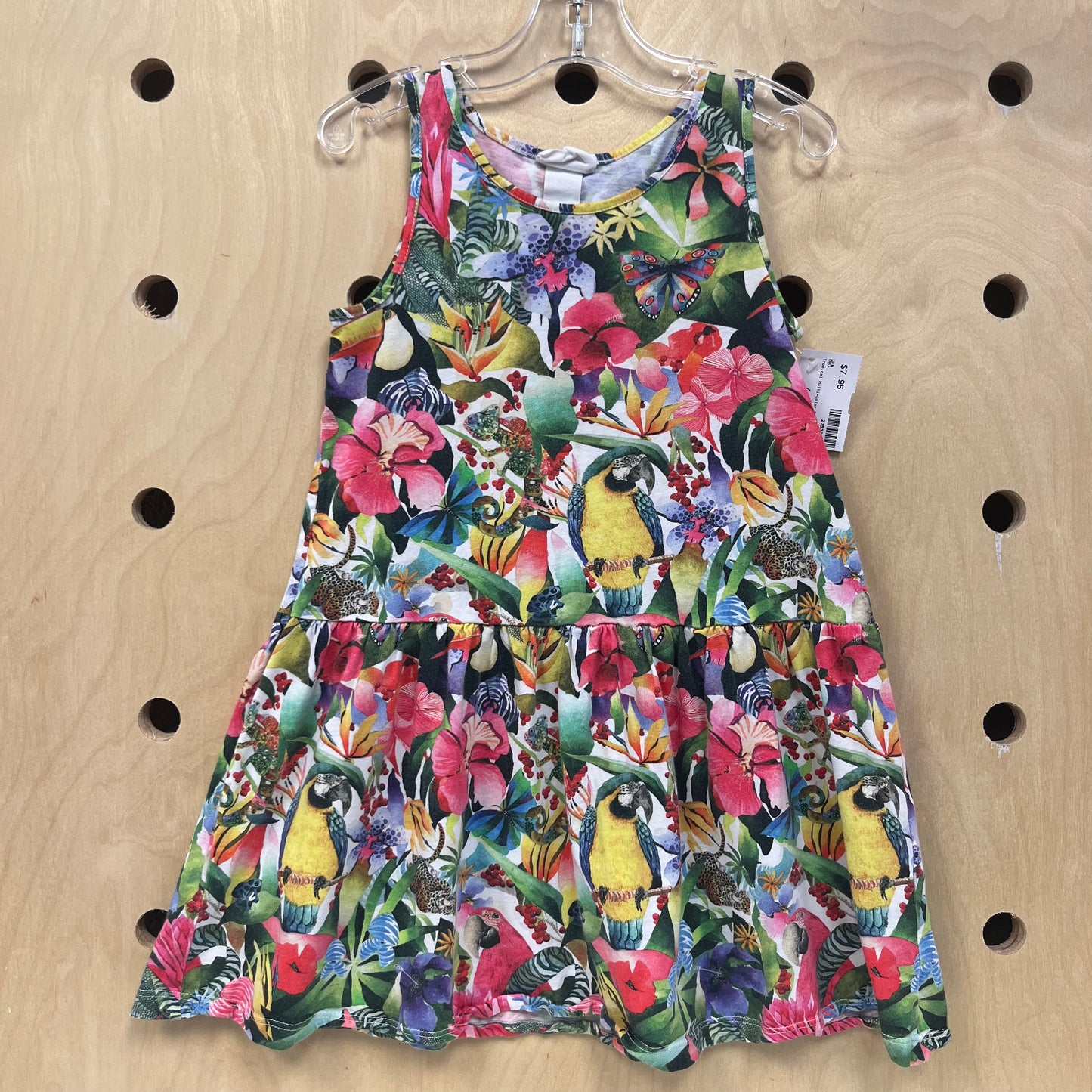 Tropical Multi-Color Dress