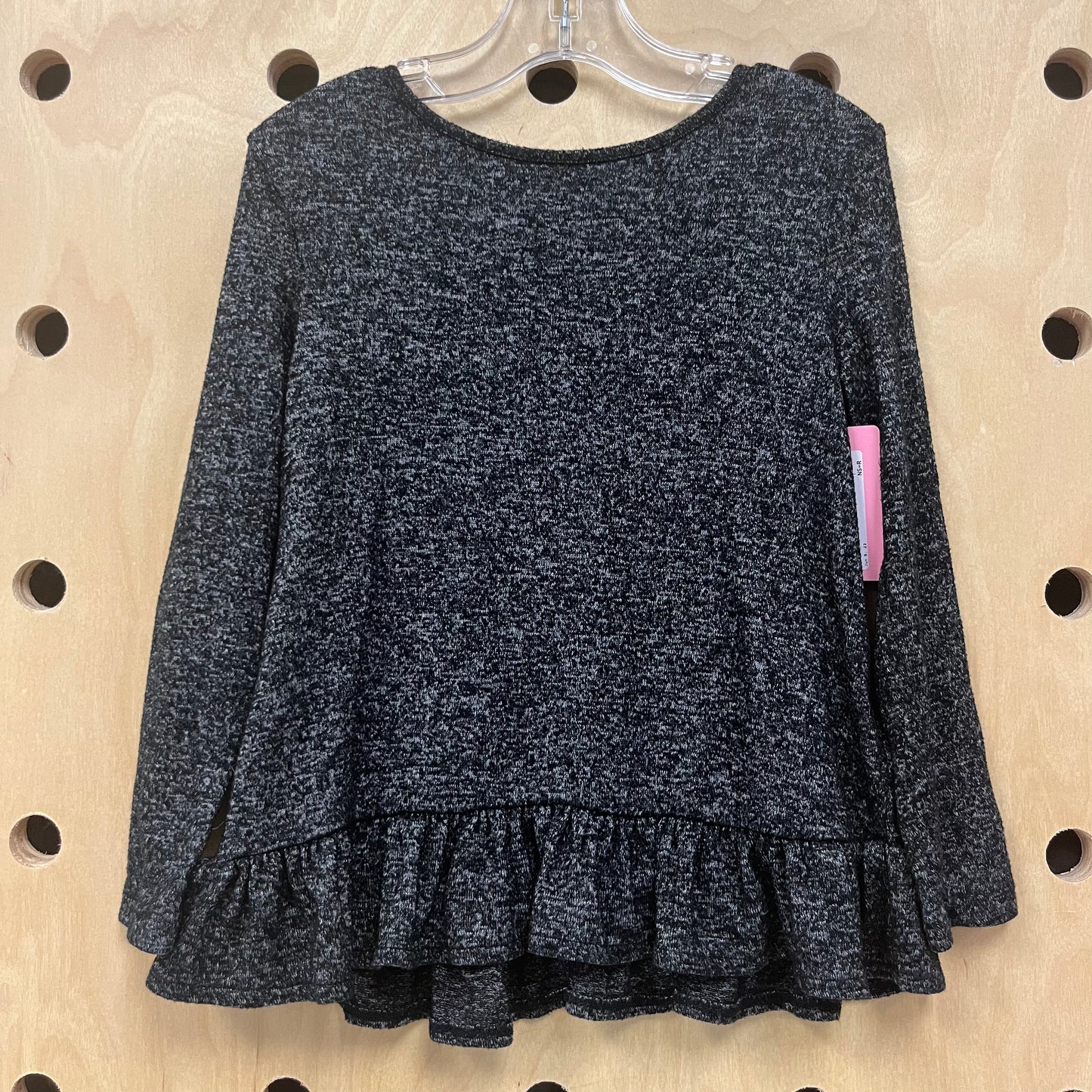 Heather Grey LS Top