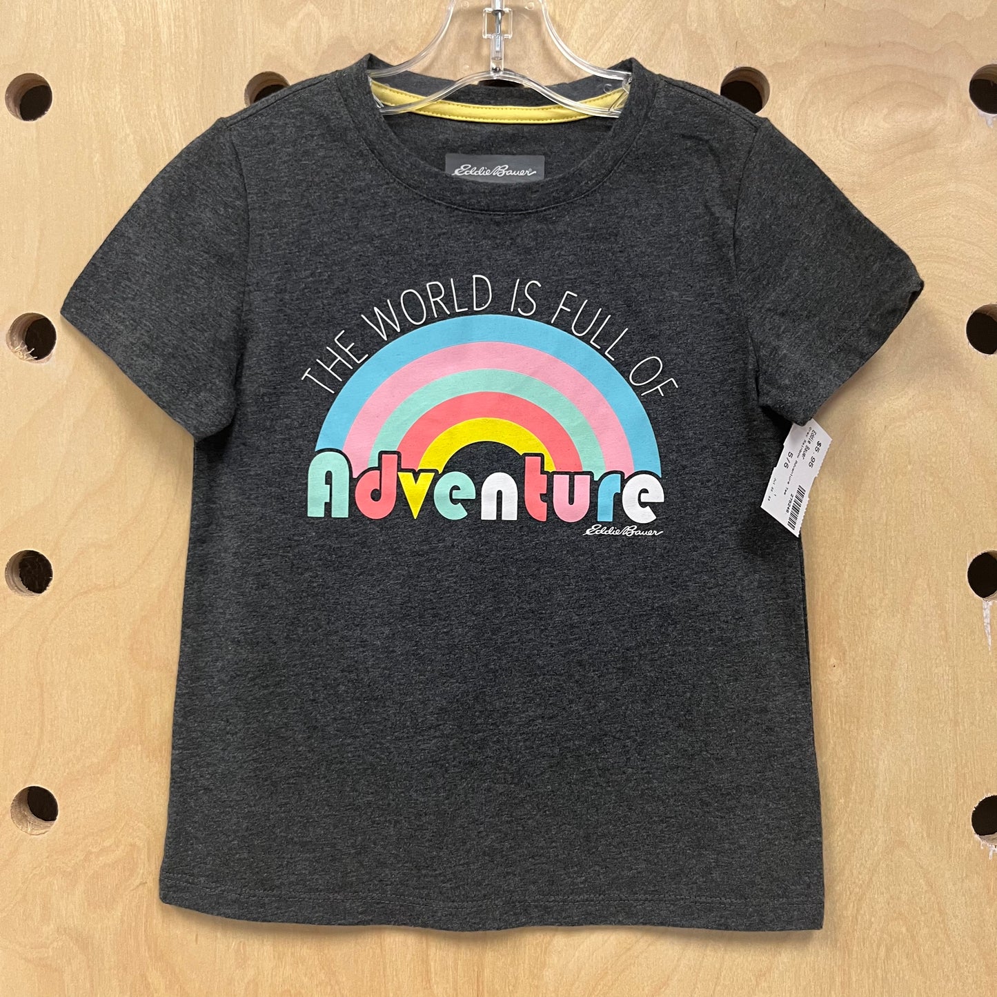 Grey Rainbow Adventure Tee