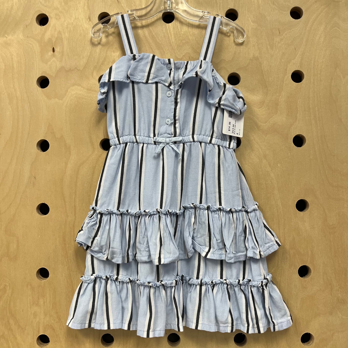 Blue Striped Dress
