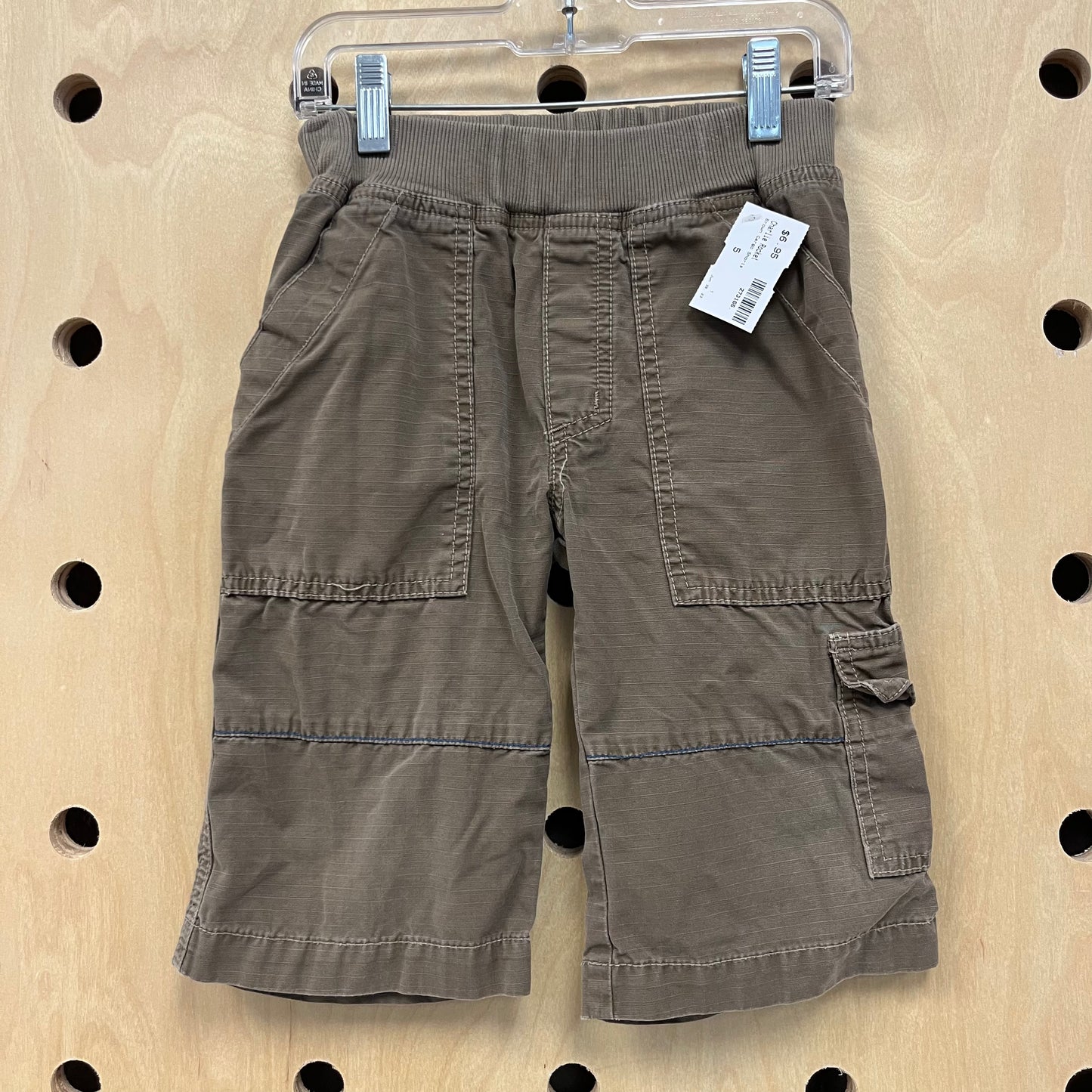 Brown Cargo Shorts
