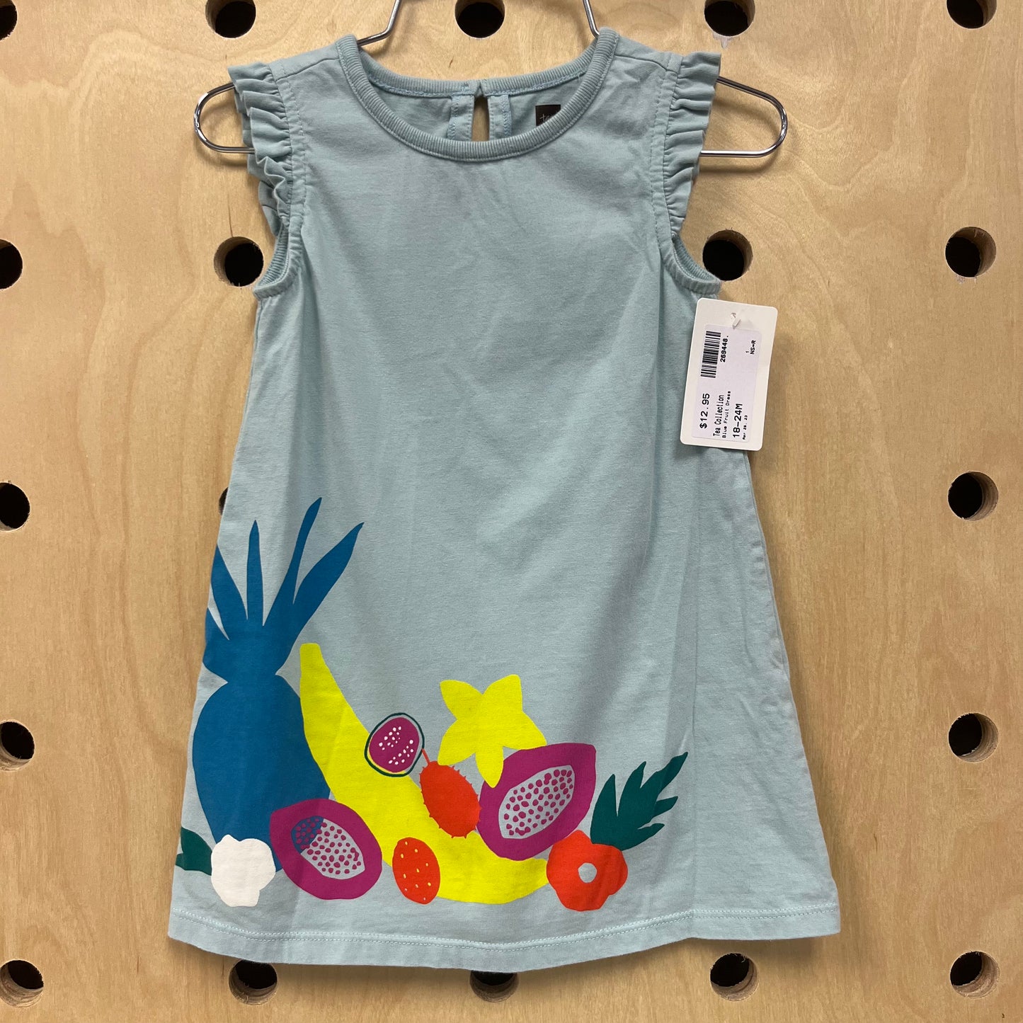 Blue Fruit Dress