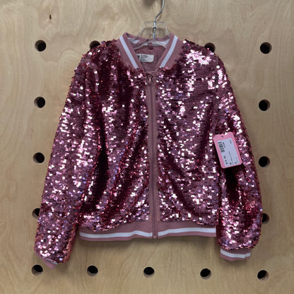 Pink Sequins Jacket