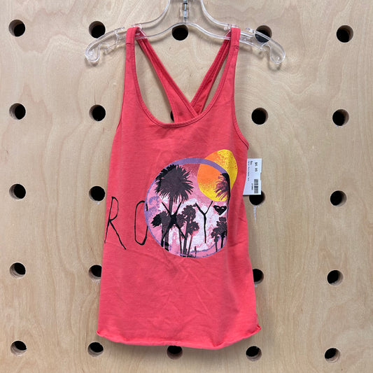 Coral Palm Scene Tank