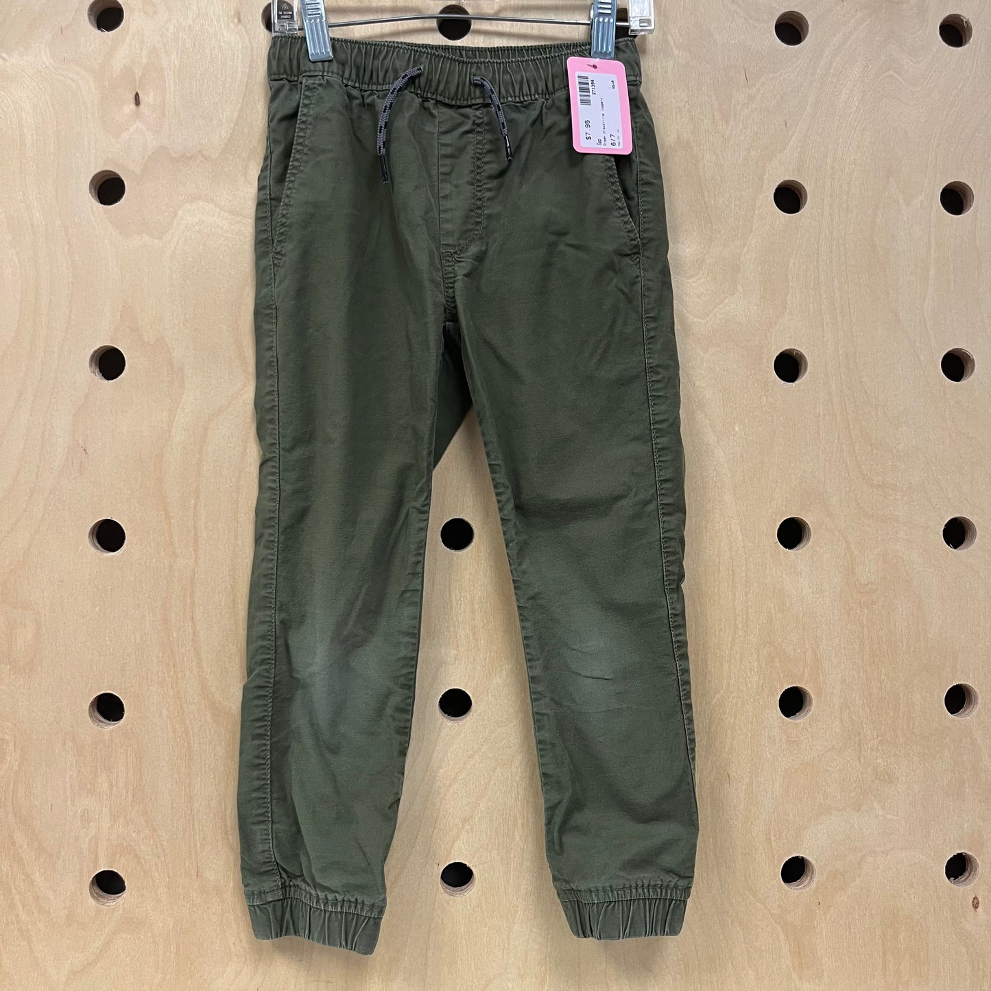 Green Drawstring Joggers