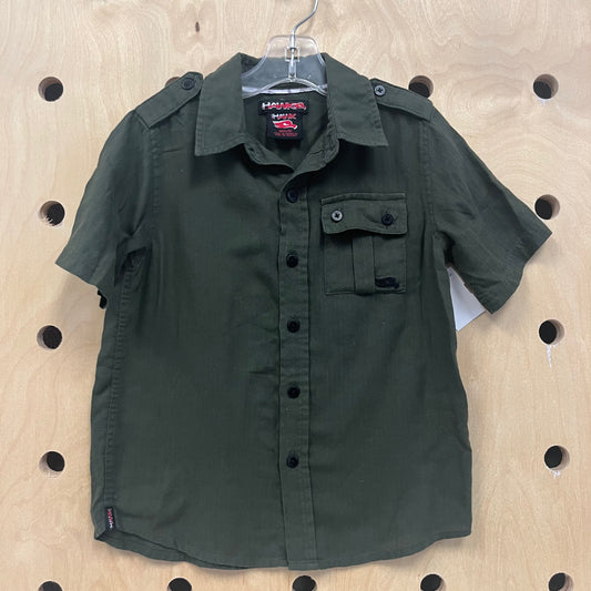 Army Green Button Up Shirt