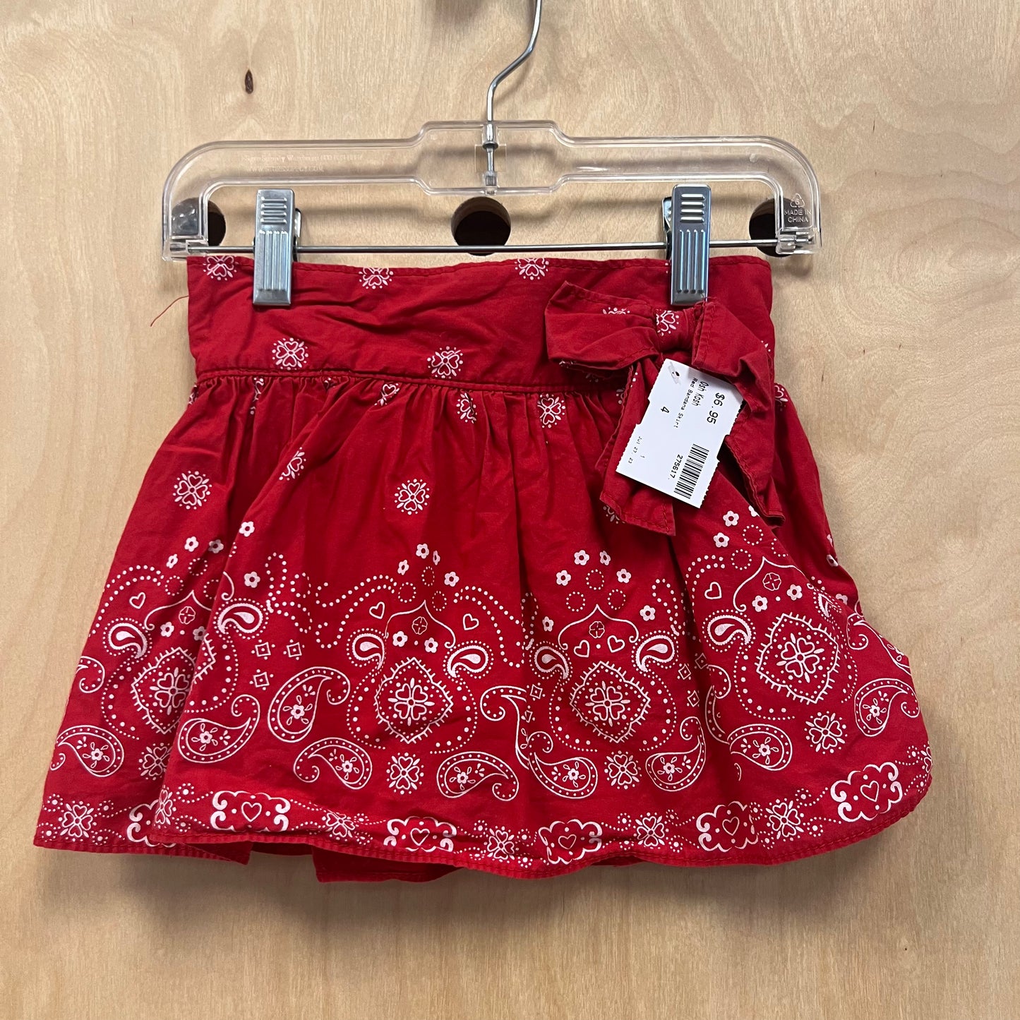 Red Bandana Skirt