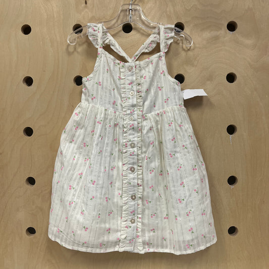 Cream Cherries+Silver Dress NEW!