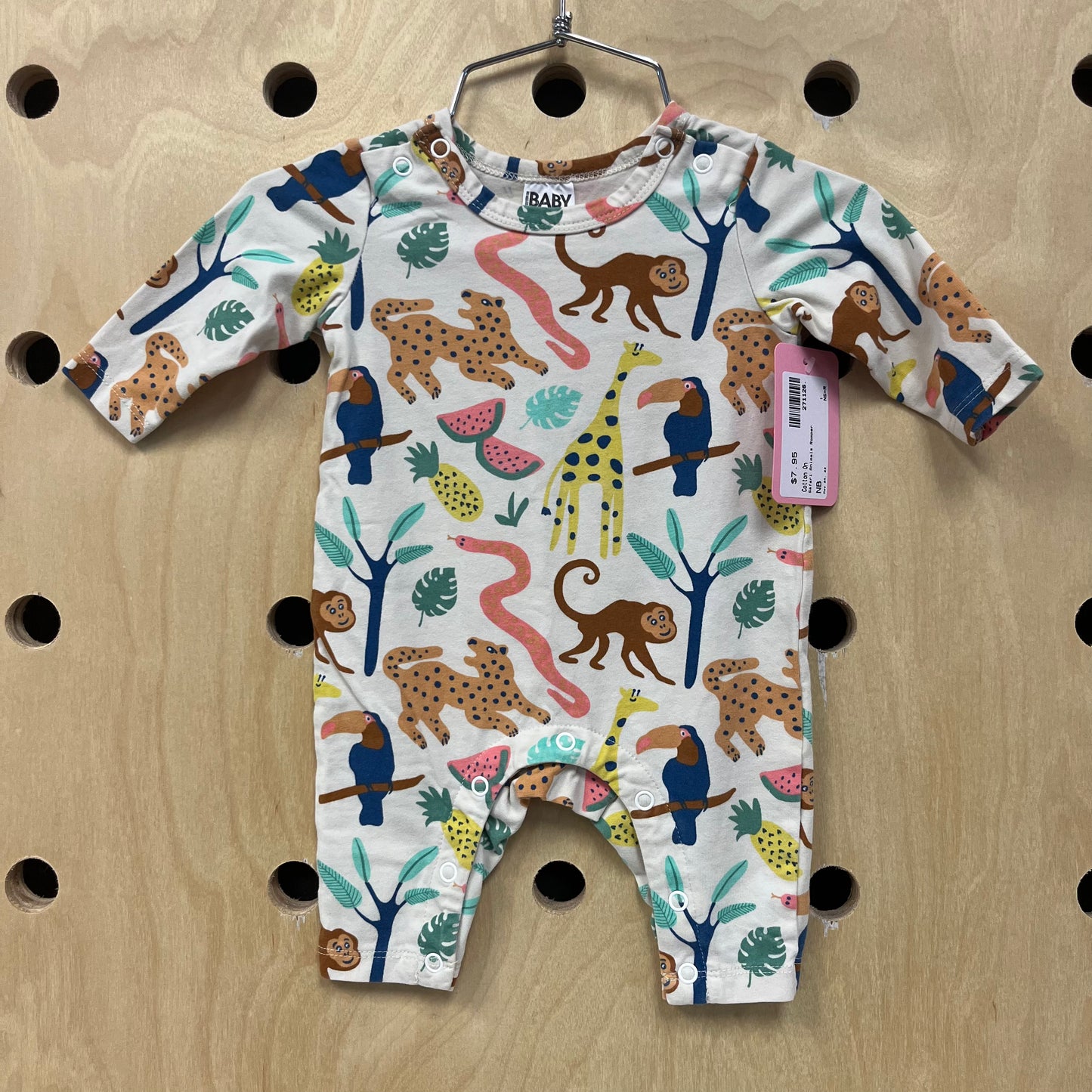Safari Animals Romper