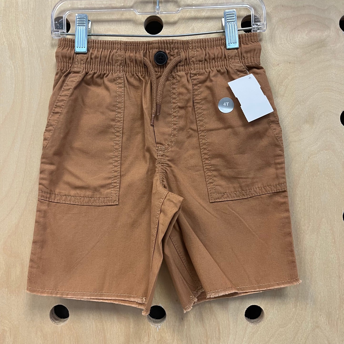 Brown Cargo Cutoff Shorts NEW!!