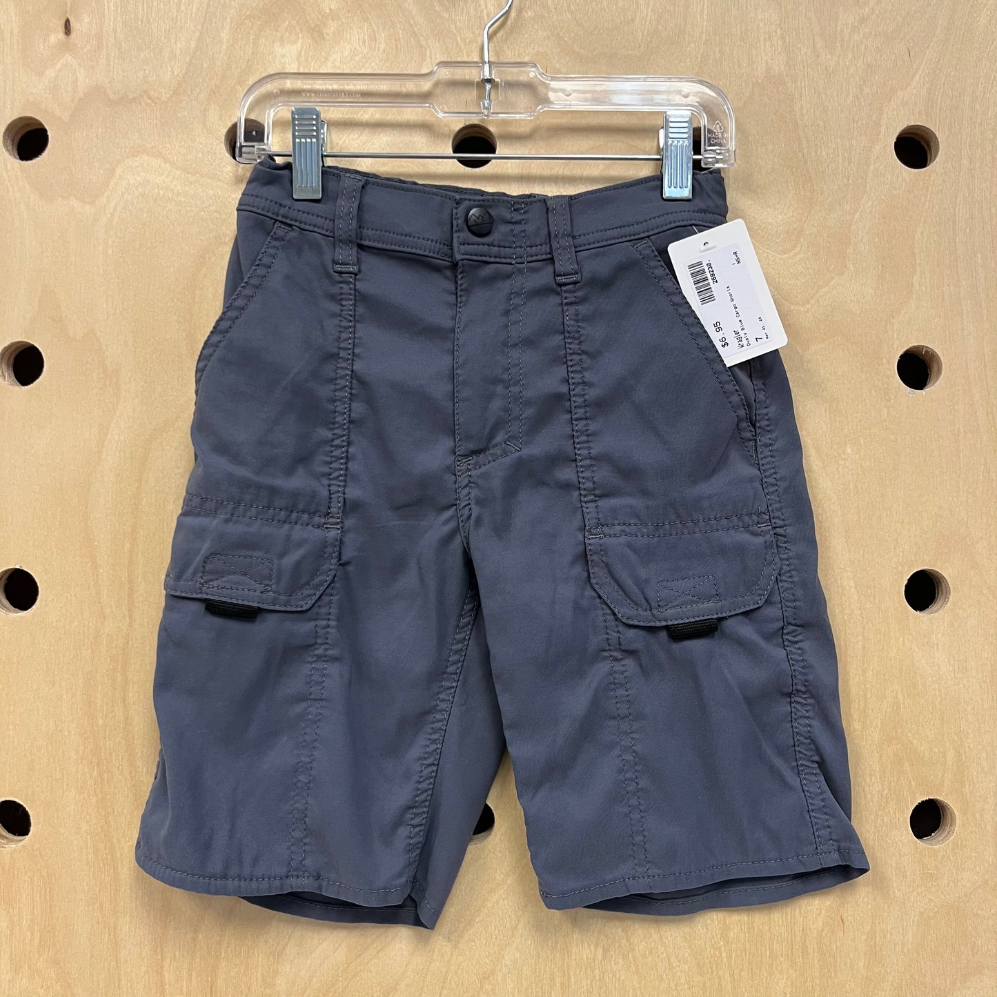 Dusty Blue Cargo Shorts