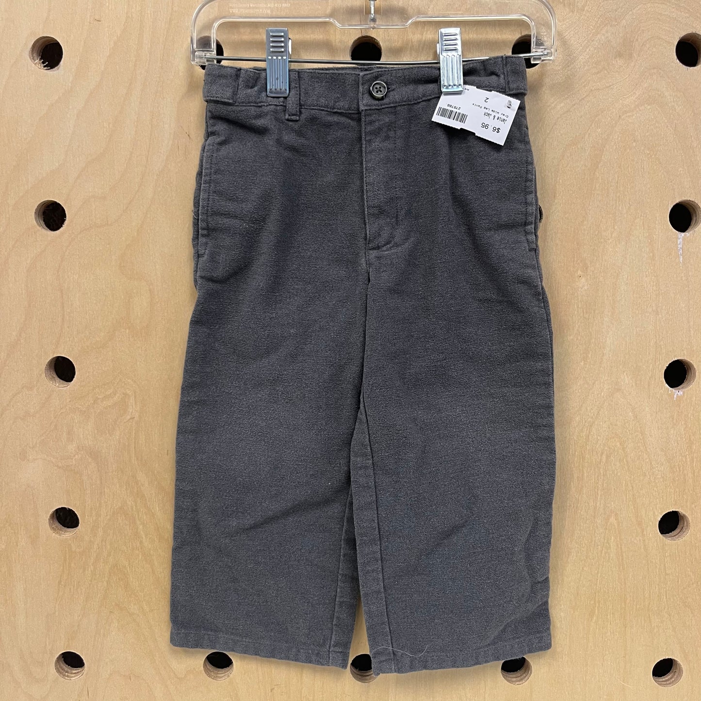 Grey Wide Leg Pants