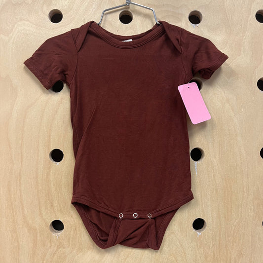 Burgundy Bamboo Bodysuit
