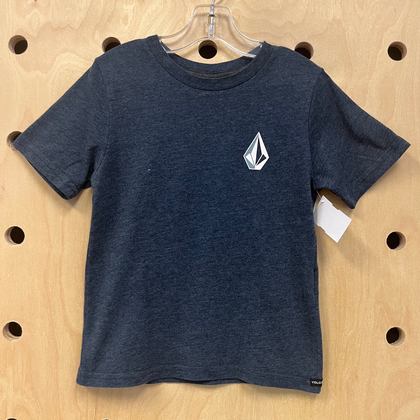 Heathered Blue Logo Tee