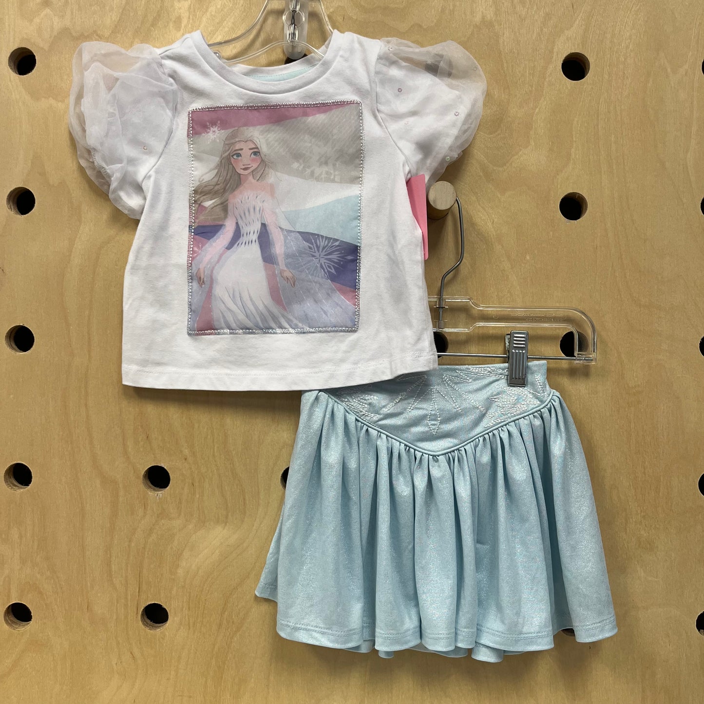 Elsa Top & Skirt Outfit