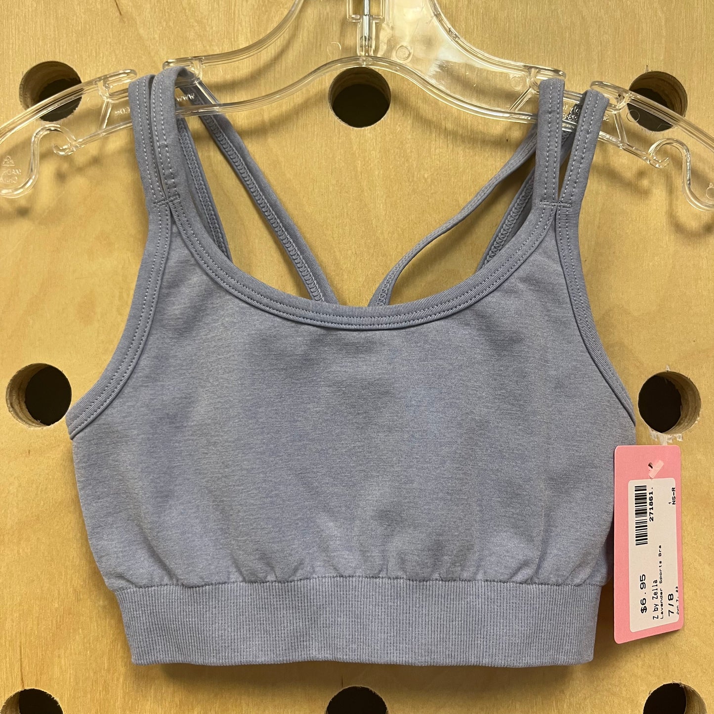 Lavender Sports Bra