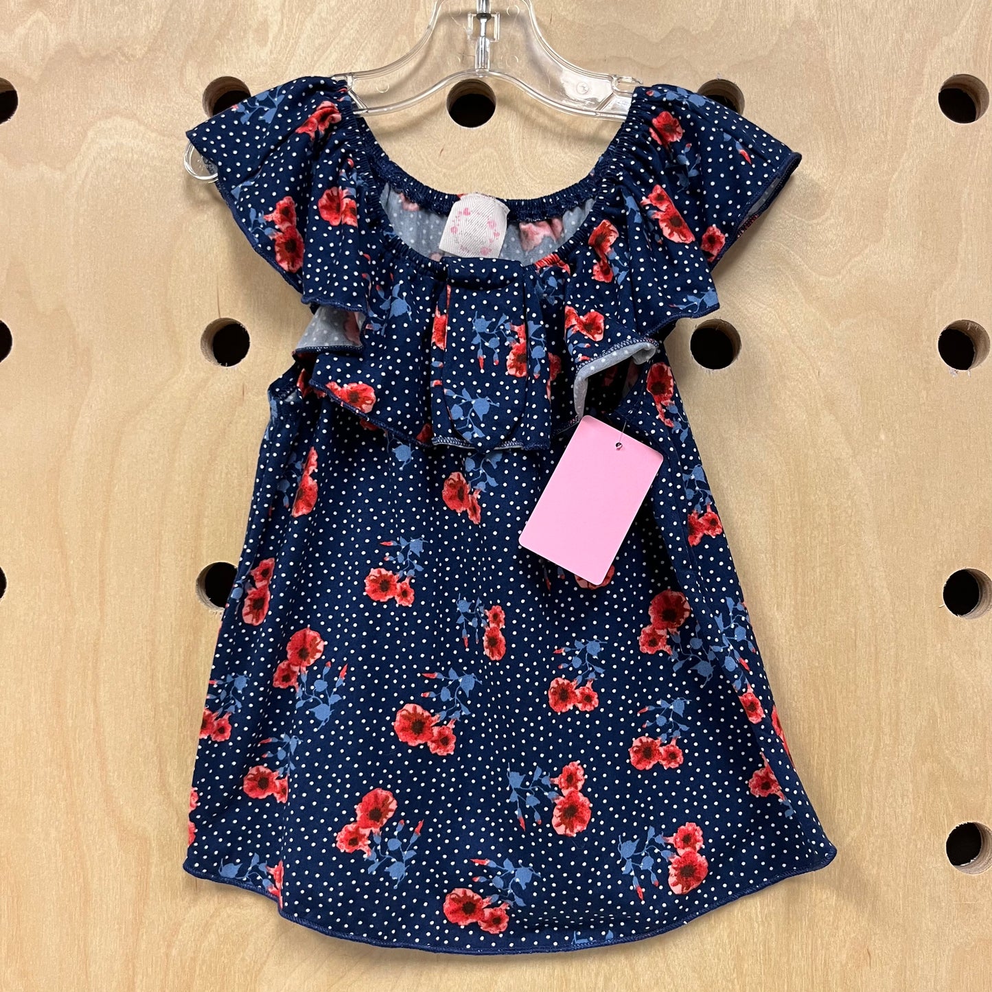 Blue Floral Top