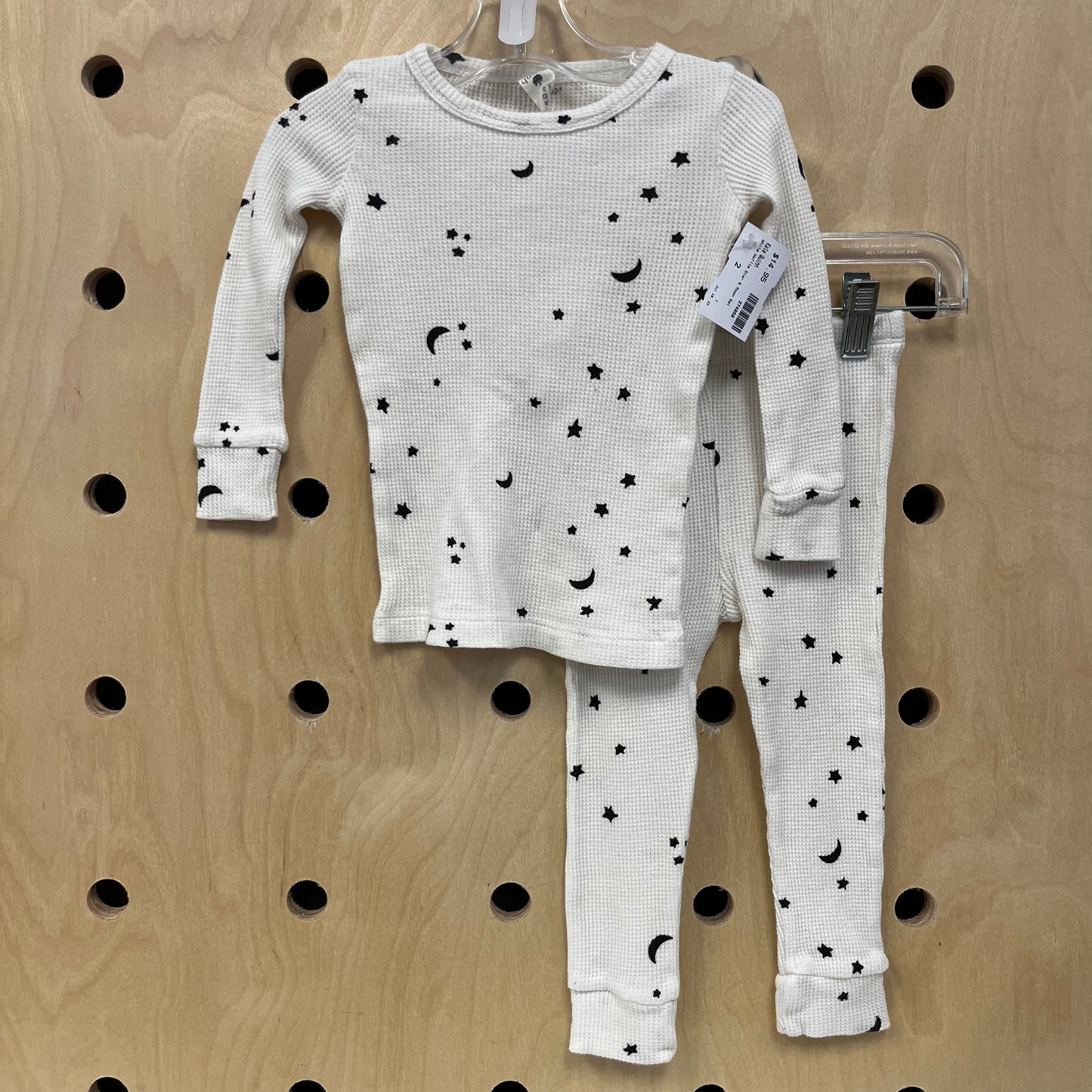 White Waffle Star & Moon Set