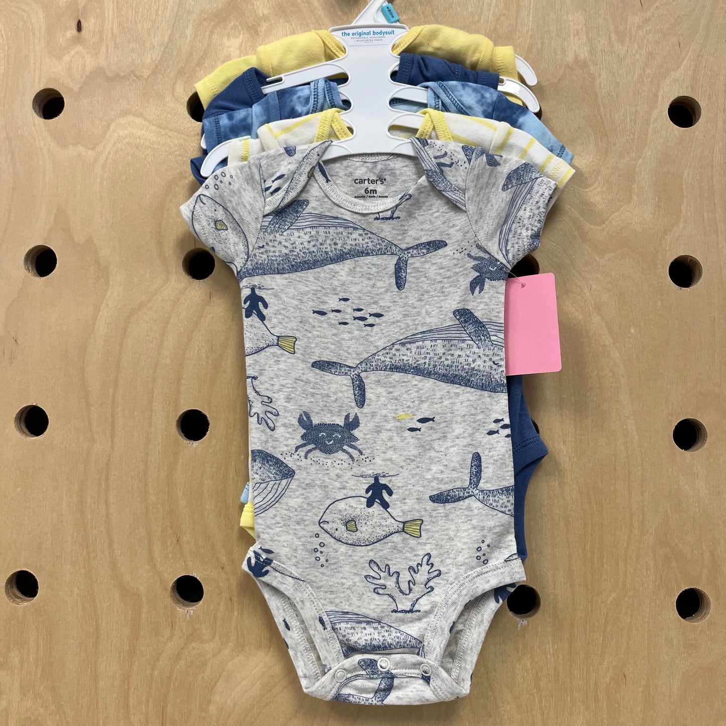 5-Pack Sea Bodysuits NEW!