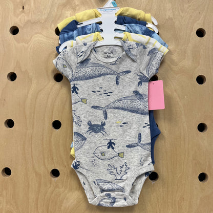 5-Pack Sea Bodysuits NEW!
