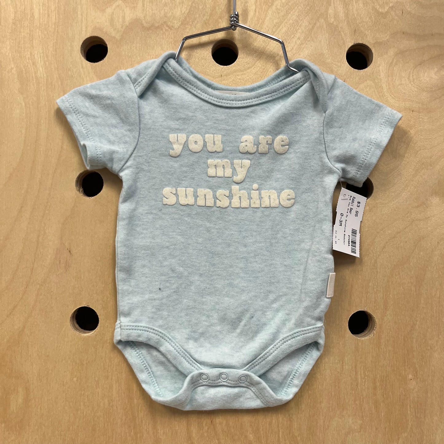 Blue You Are My Sunshine Bodysuit
