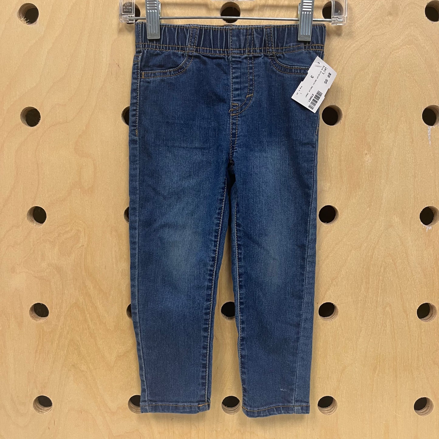 Blue Stretch Waist Denim Jean
