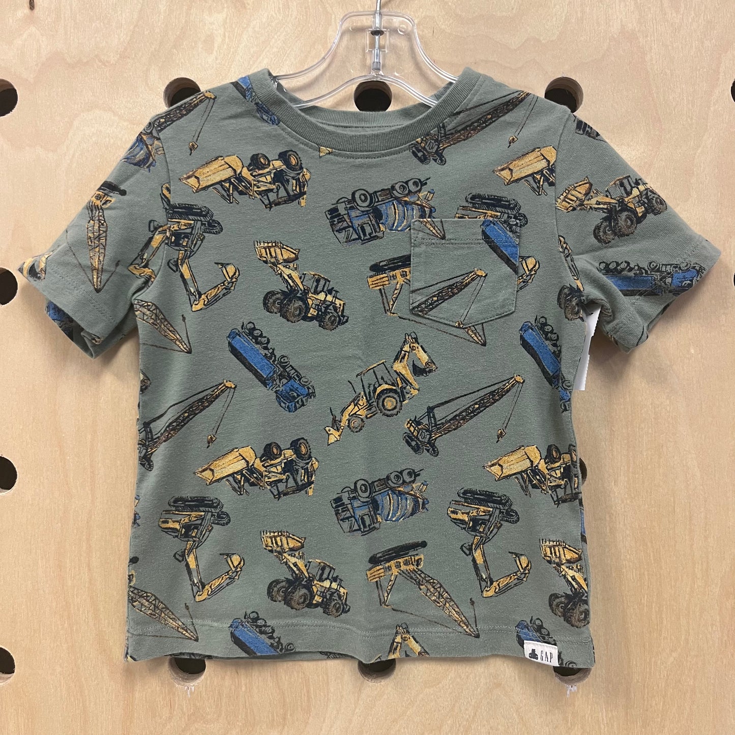 Green Construction Pocket Tee