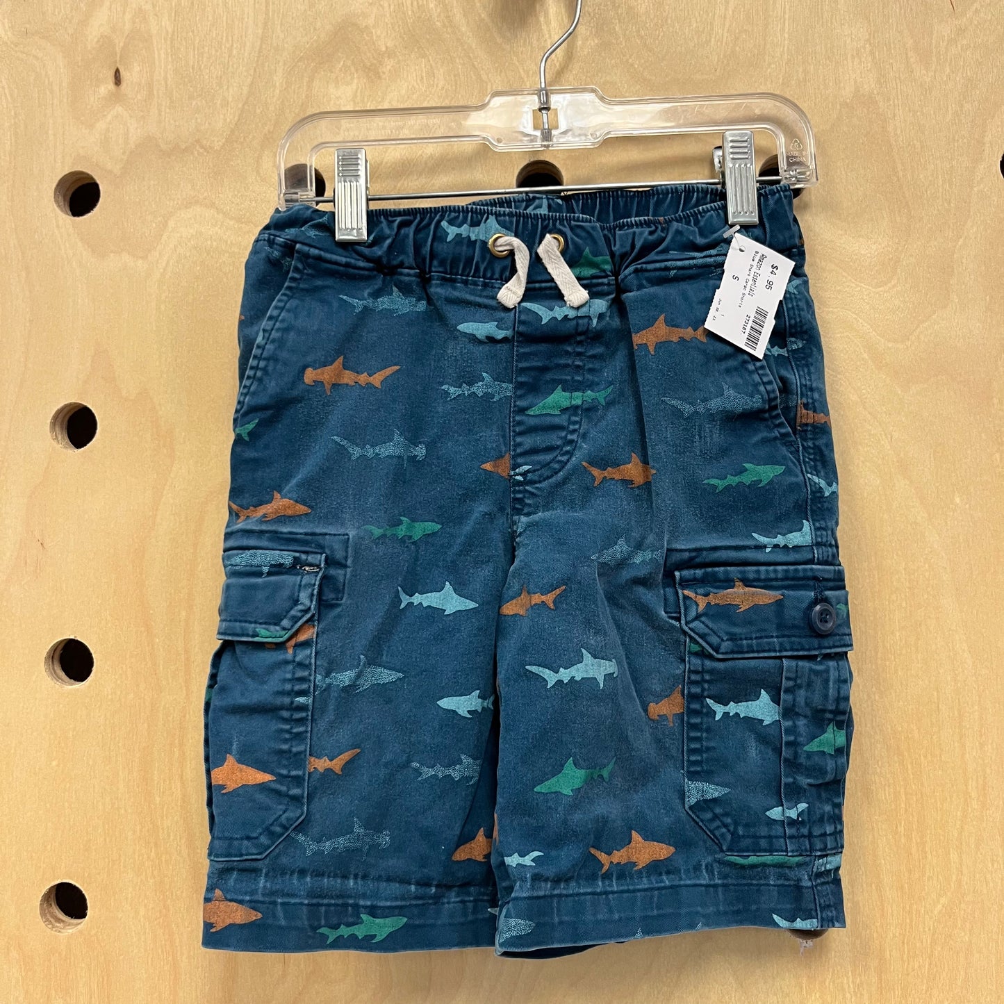 Blue Shark Cargo Shorts