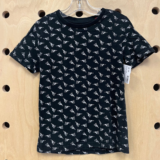 B+W Jet Planes Tee