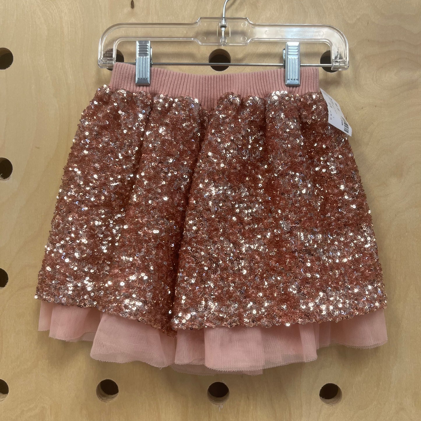 Rose Gold Sequin Skirt