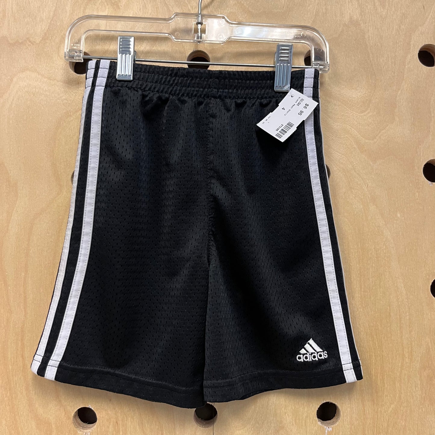 Black Mesh Shorts