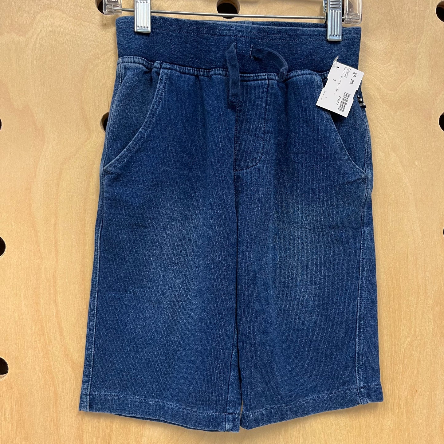 Elastic Waist Soft Denim