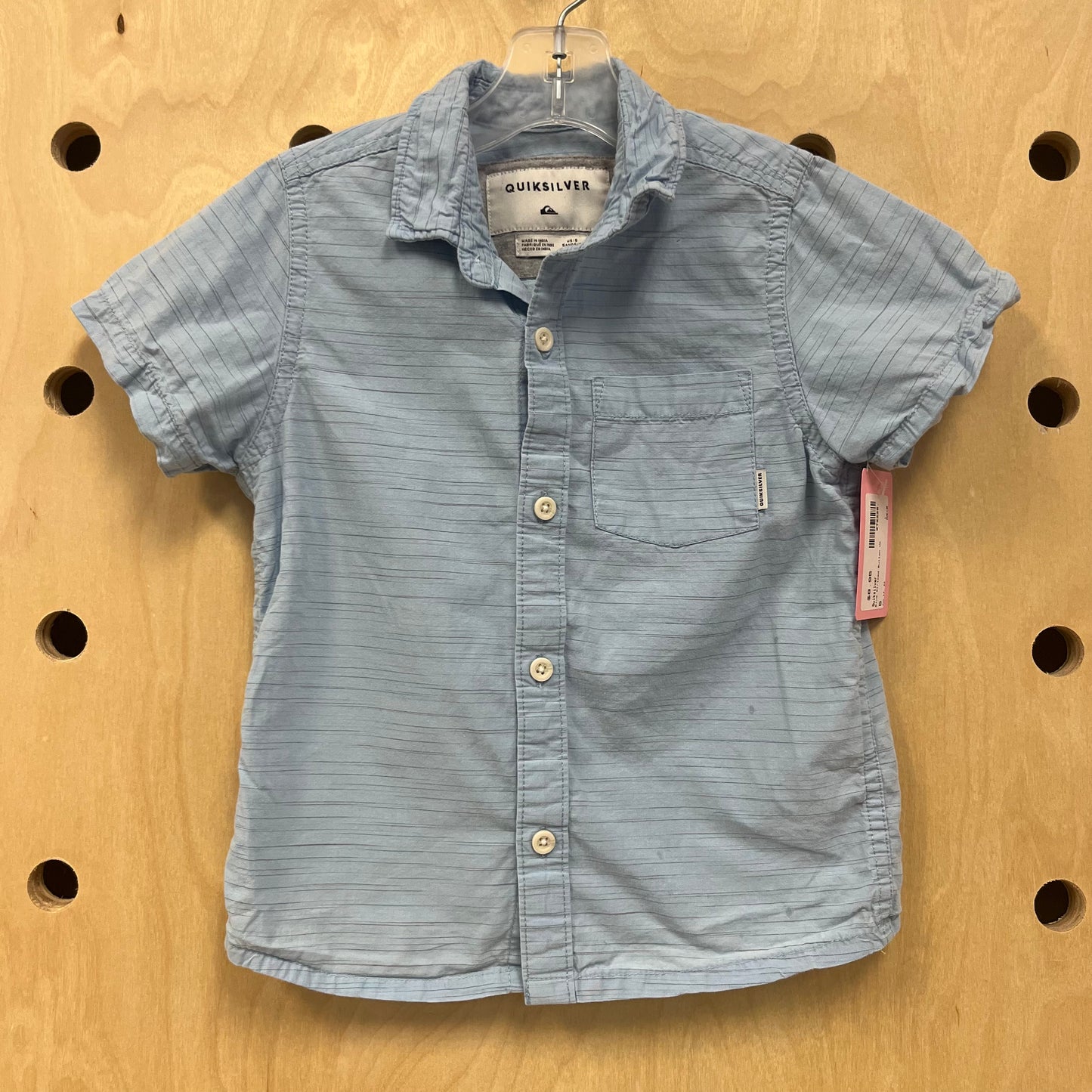 Blue Striped Button Up