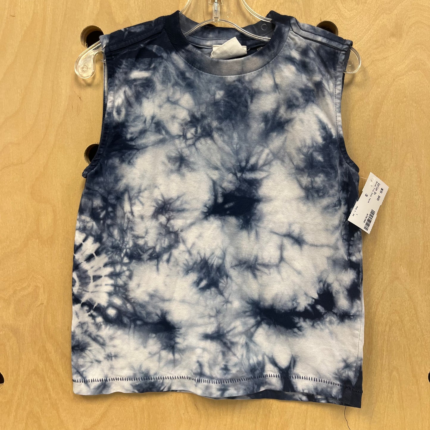 Blue Tie Dye Tank